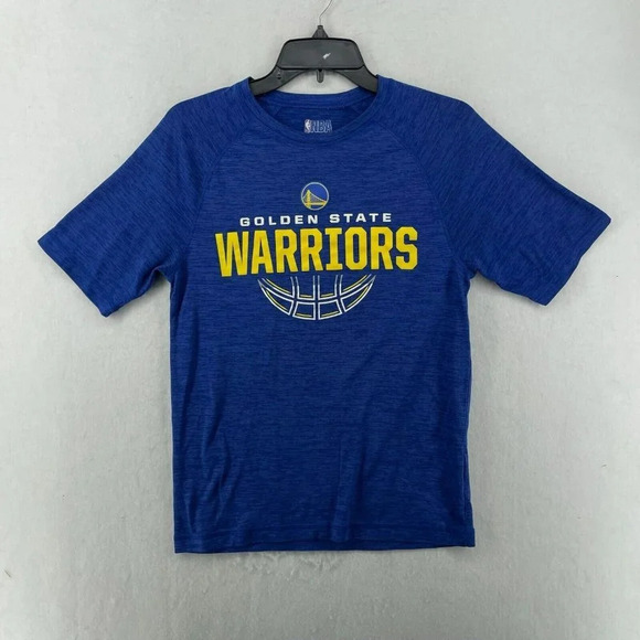 NBA Other - NBA T-Shirt Men's Sz S Blue Golden State Warriors Crew Neck Short Sleeve